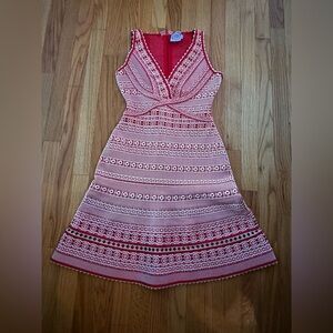 HERVE LEGER
Stacey A-Line Dress medium